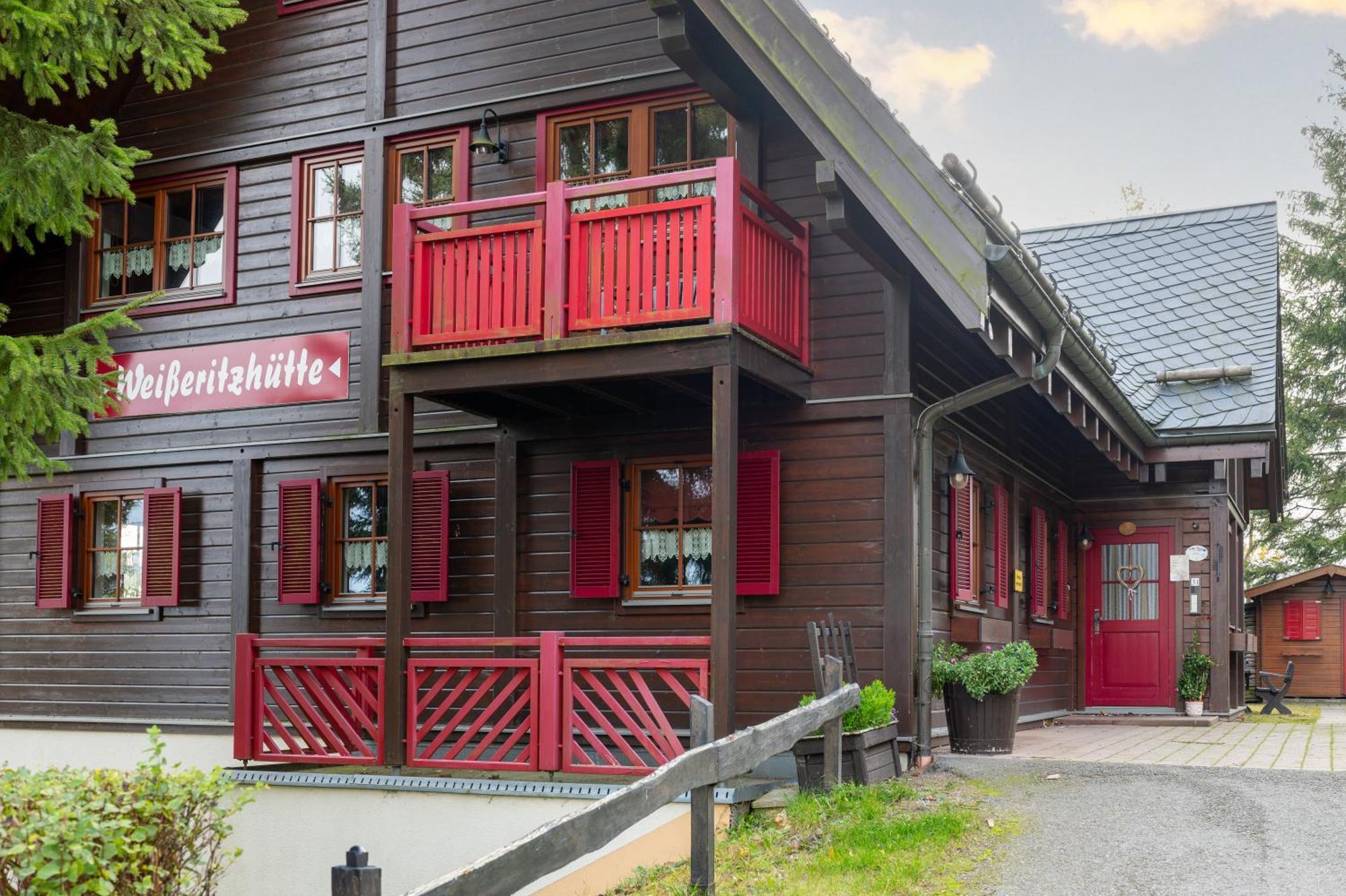 Ferienanlage Zum Silberstollen 2 Haeuser Am Berg Polderhof Und Weisseritzhuette Альтенберг Экстерьер фото