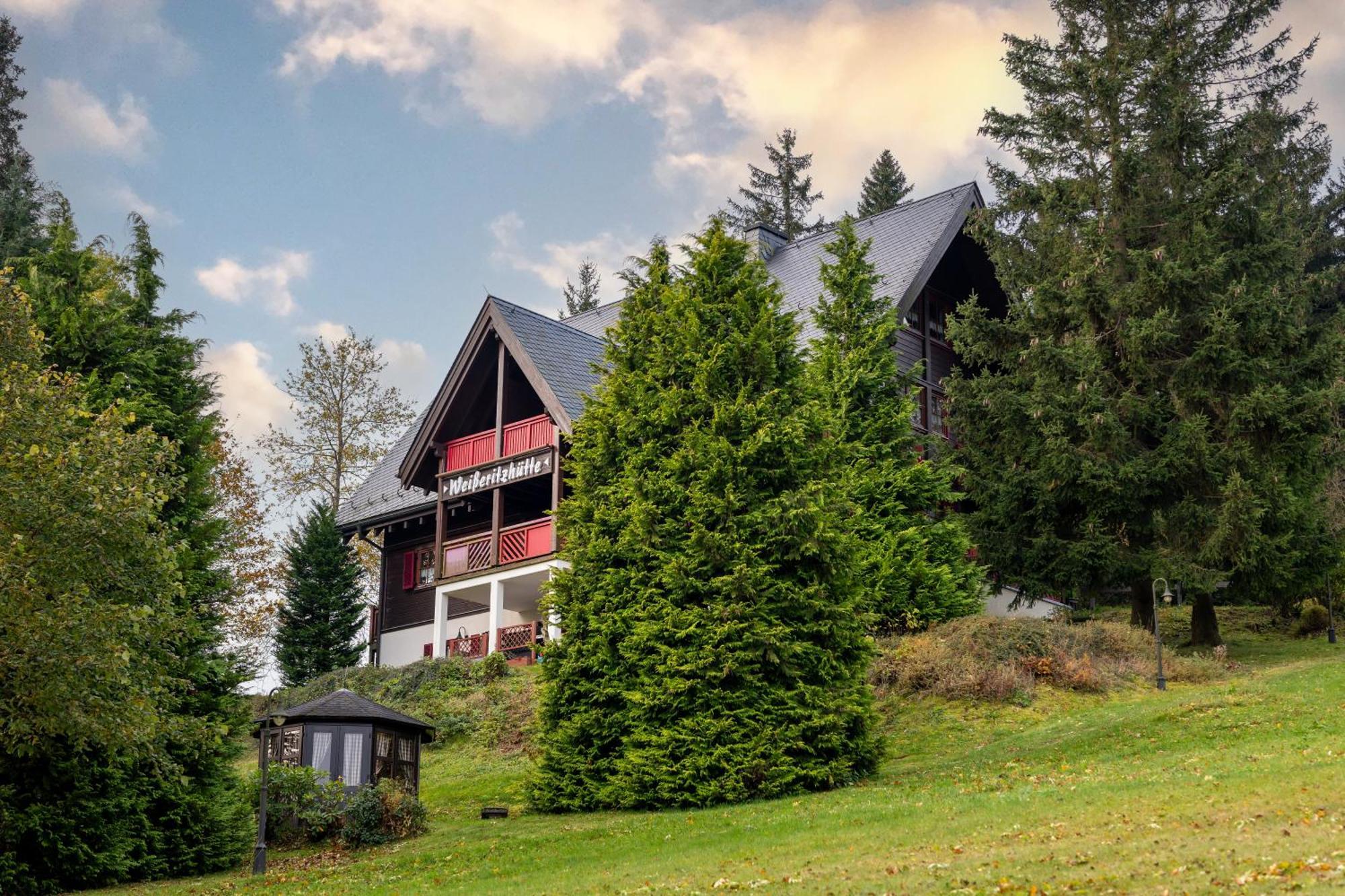 Ferienanlage Zum Silberstollen 2 Haeuser Am Berg Polderhof Und Weisseritzhuette Альтенберг Экстерьер фото